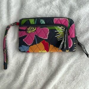 Vera Bradley Floral Wristlet